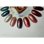 Advent Calendar with 15 Gel Polishes, 2 Liners, and Oils in a Gift Box