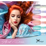 Ariel's Dream gel polish collection with 6 pcs gel pads and gift daisies