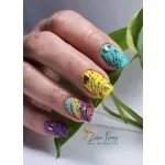 CCO  gel polish 6 Pcs Colour Selection - Rainbow Bridge - Gift with Daisy