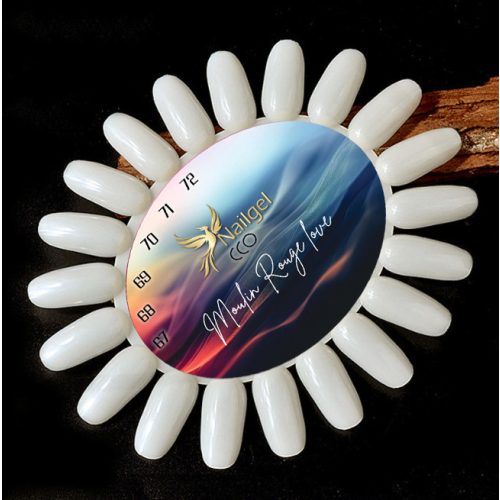 Swatch wheel for  MOULIN ROUGE LOVE gel polishes