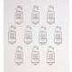 10-piece daisy palette clip set
