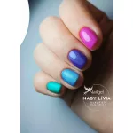 Cat Vibe gel polish collection with 8 gel polishes and a gift color display wheel