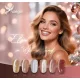 Elza In Wonderland gel polish collection with 6 gel polishes and a complimentary marguerite.