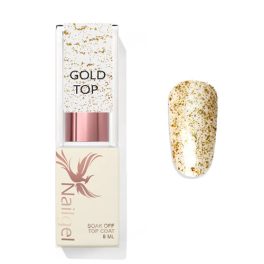 Gold Top Coat – Top Coat Gel 8 ml