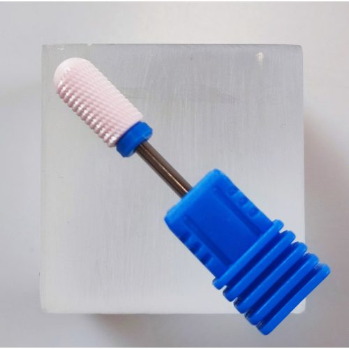 Ceramic abrasive head round cylinder - M - medium fineness