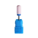 Ceramic abrasive head round cylinder - M - medium fineness