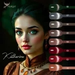 Katharina Gel Polish Collection – 8 pcs + Gift Nail Display (Daisy Wheel)