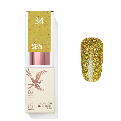 Lady G 034 gel polish 8 Ml