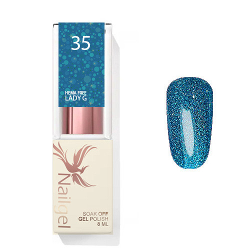 Lady G 035 gel polish 8 Ml