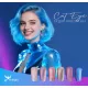 Cat Eye Liquid Builder 6-piece collection in a pump jar, with a free daisy gift