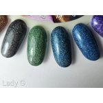 Lady G 4-piece gel polish set with- October  collection -  gift daisy