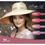 Lady G 4-piece gel polish set with- May collection -  gift daisy