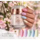 Liquid Polygel Pastel collection (6 pcs) in a pump container, with a gift effect daisy