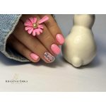 Liquid Polygel Pastel collection (6 pcs) in a pump container, with a gift effect daisy