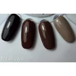 Mr. Brown 01 gel polish 8 Ml