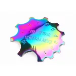 Metal template for making a smile line - A