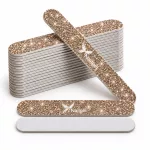 Mini Nail Files with Glitter Surface – Set of 50