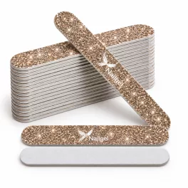 Mini Nail Files with Glitter Surface – Set of 50