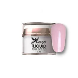 Liquid builder gel - Baby pink 15ml