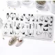 Nail stamping plate 6 × 12 cm – NNG02