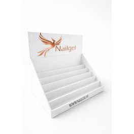   Nailgel salon cardboard display stand – for 72 Nailgel gel polishes
