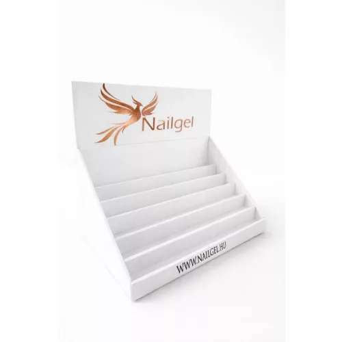 Nailgel salon cardboard display stand – for 72 Nailgel gel polishes