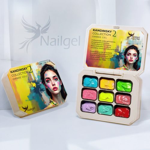 Ombre gel  - KANDINSKY collection - 9 x 1 ml