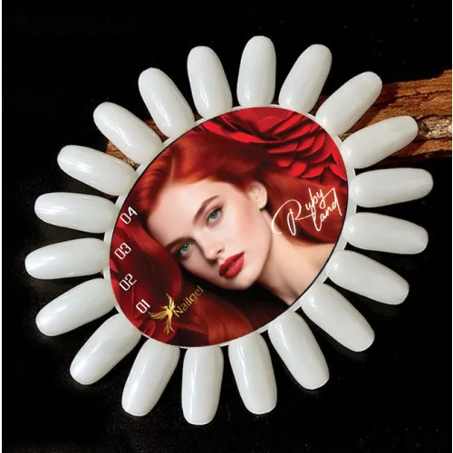 Color display wheel for Rubyland gel polishes