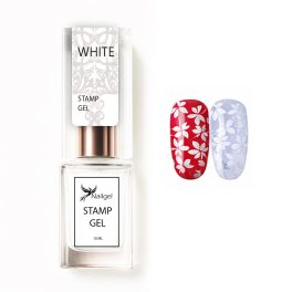 Stamping polish – Stamp gel – WHITE 10 ml