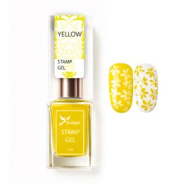 Stamping polish – Stamp gel –YELLOW 10 ml