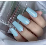 Gel nail tip, S cube clear