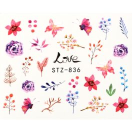 Nail flower sticker 6