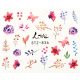 Nail flower sticker 6