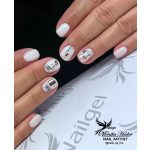 Rosegold Nail Sticker 1