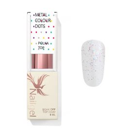 Polka Top Coat - Metal colours - Gel 8ml