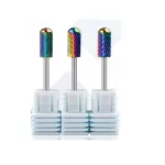Carbide grinding head rounded cylindrical - M - medium fineness
