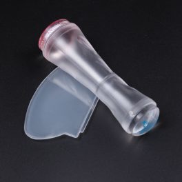 Silicone Nail Press, with spatula