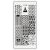 Nail printing plate 6x12cm -XY-Z08