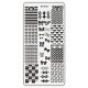 Nail printing plate 6x12cm -XY-Z19