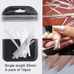 Nail and extension silk fibres 