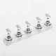 Magnetic scaffolding for tip decoration