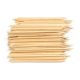 100 orange chopsticks 11.7 cm long